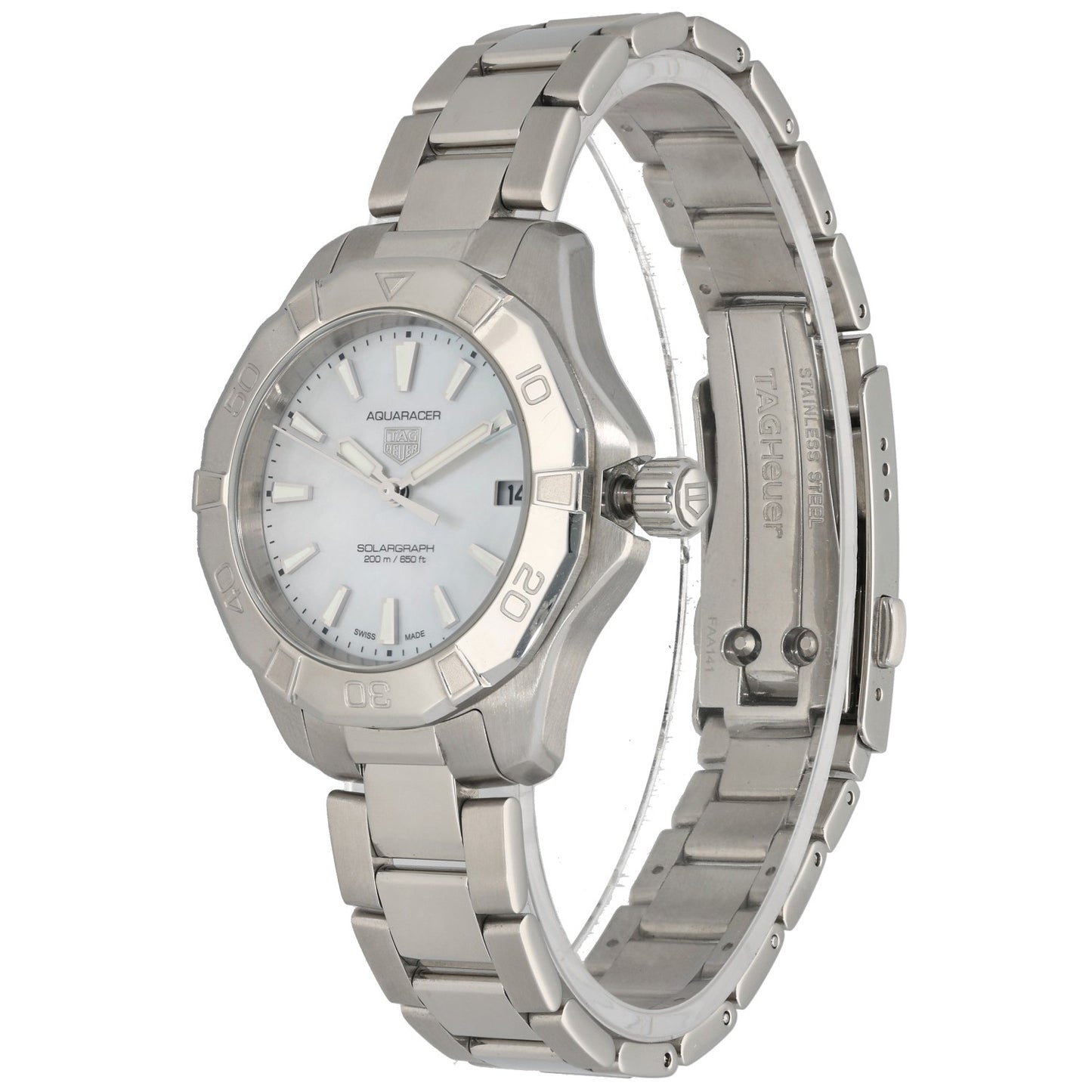 Tag Heuer Aquaracer WBP1312 34mm Stainless Steel Watch