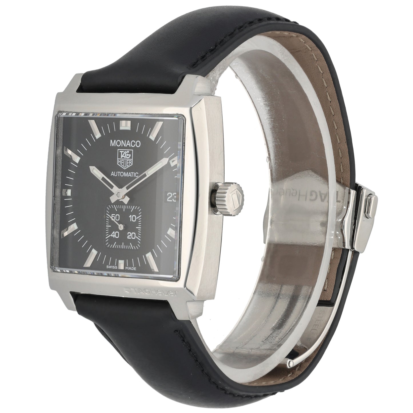 Tag Heuer Monaco WW2110-0 37mm Stainless Steel Watch