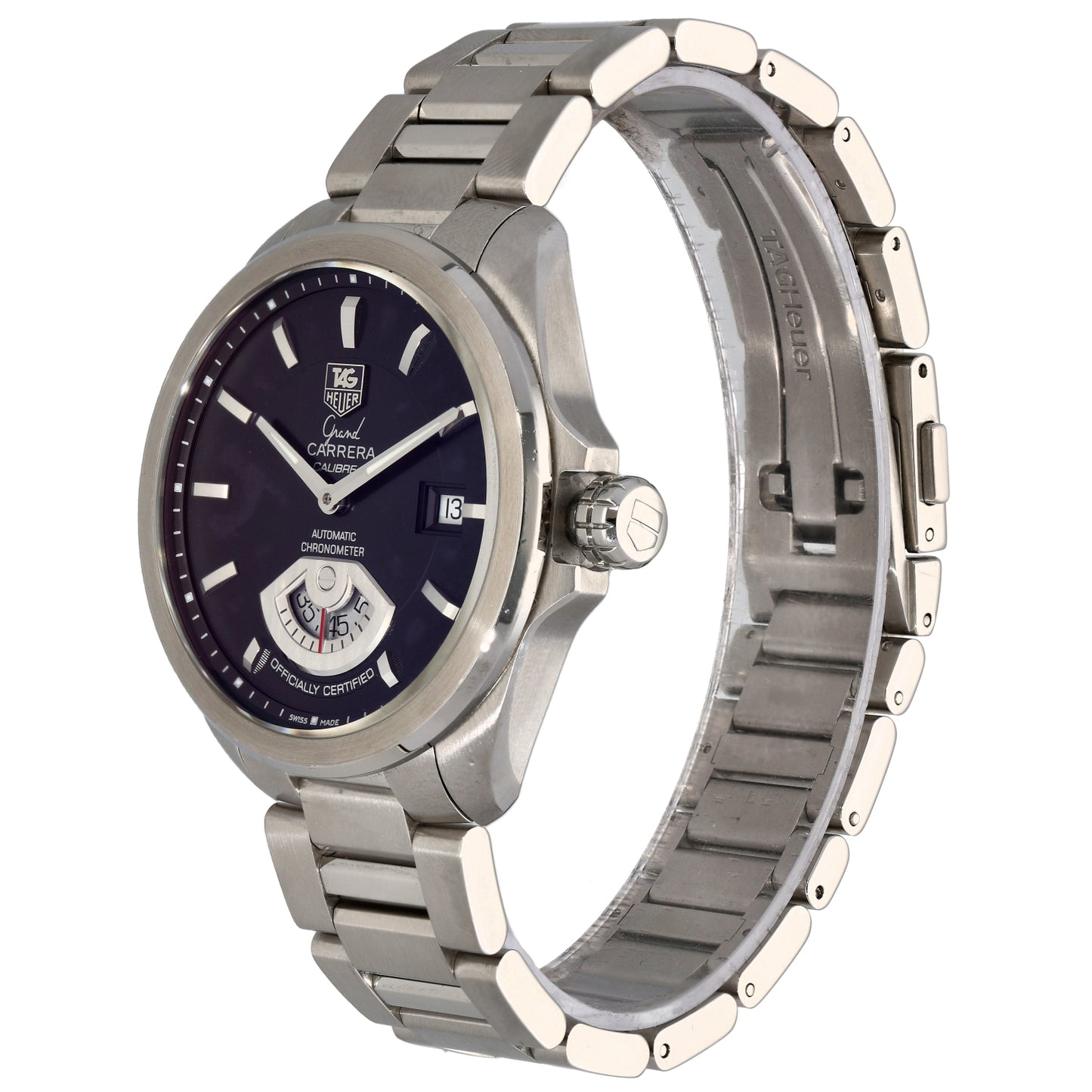 Tag Heuer Grand Carrera WAV511A 40mm Stainless Steel Watch