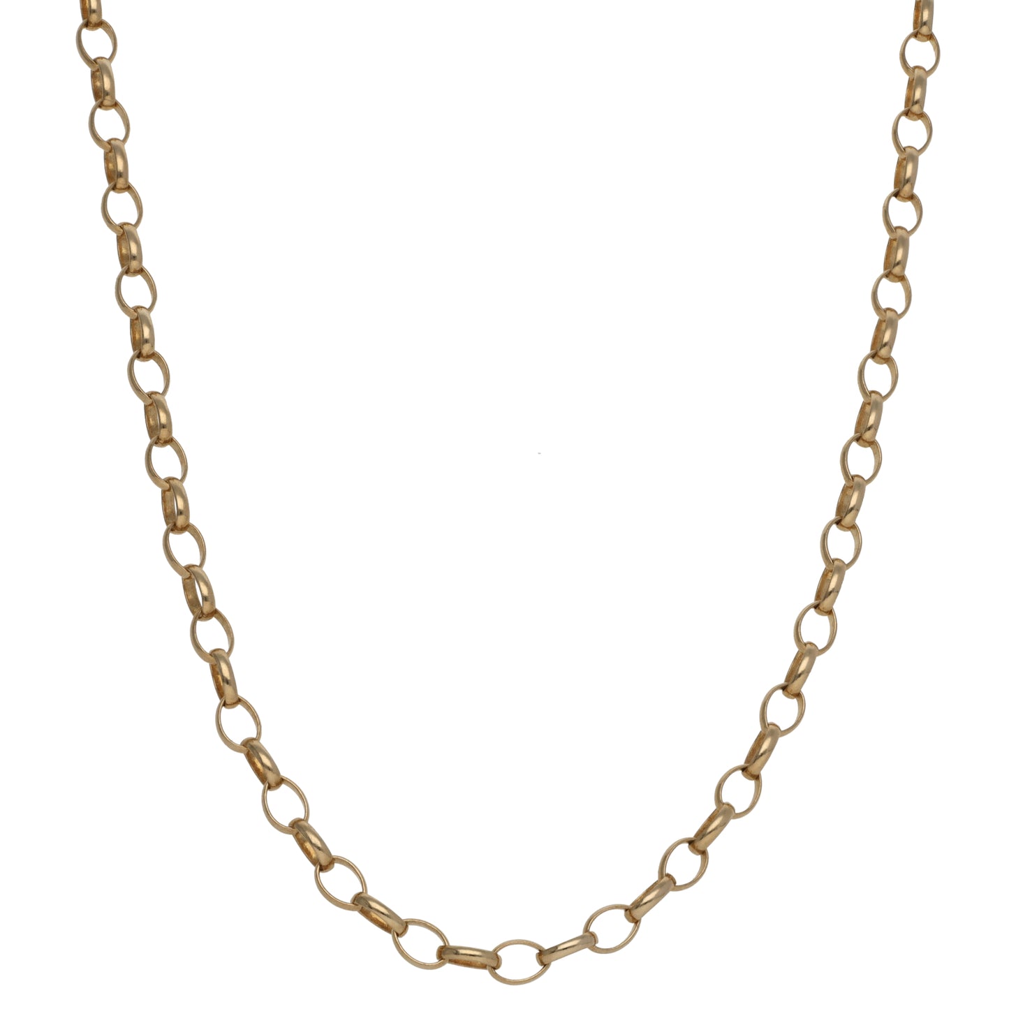 9ct Gold Belcher Chain 22"