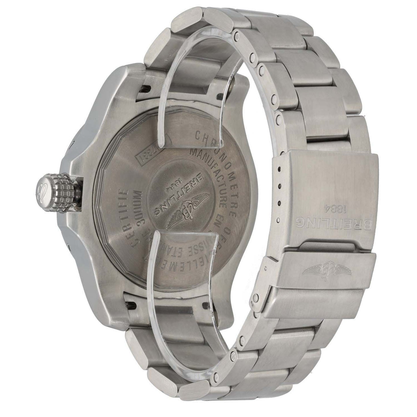 Breitling Avenger II Seawolf A17331 44mm Stainless Steel Watch