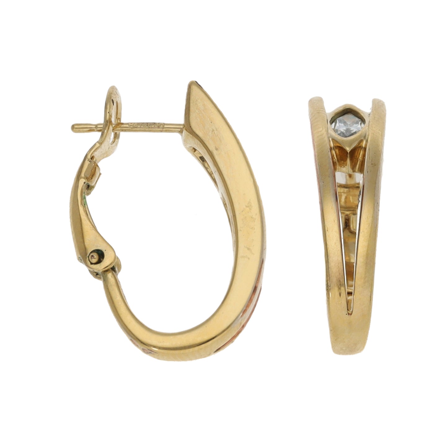 14ct Gold Imitation Clip On Earrings