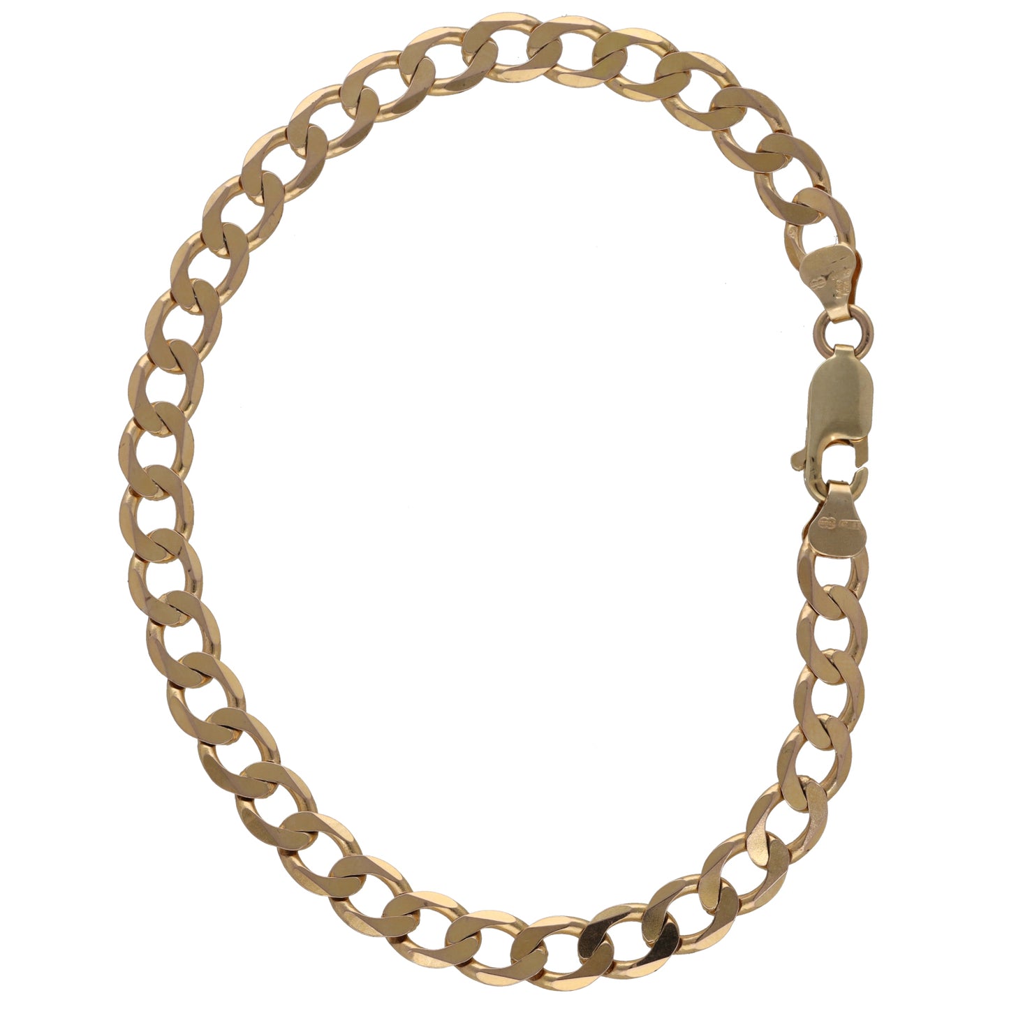 9ct Gold Curb Bracelet