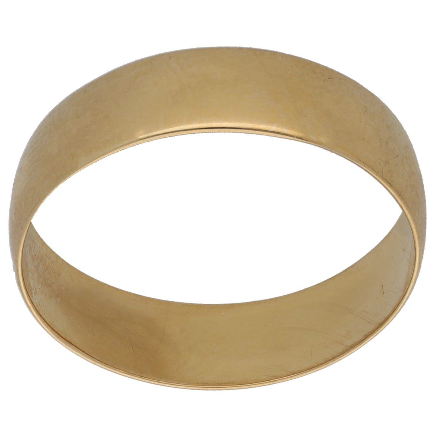 9ct Gold Plain Wedding Ring Size U