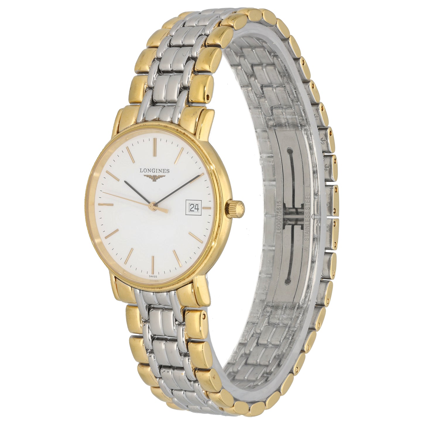 Longines Presence L4.720.2 33mm Gold Plated Watch