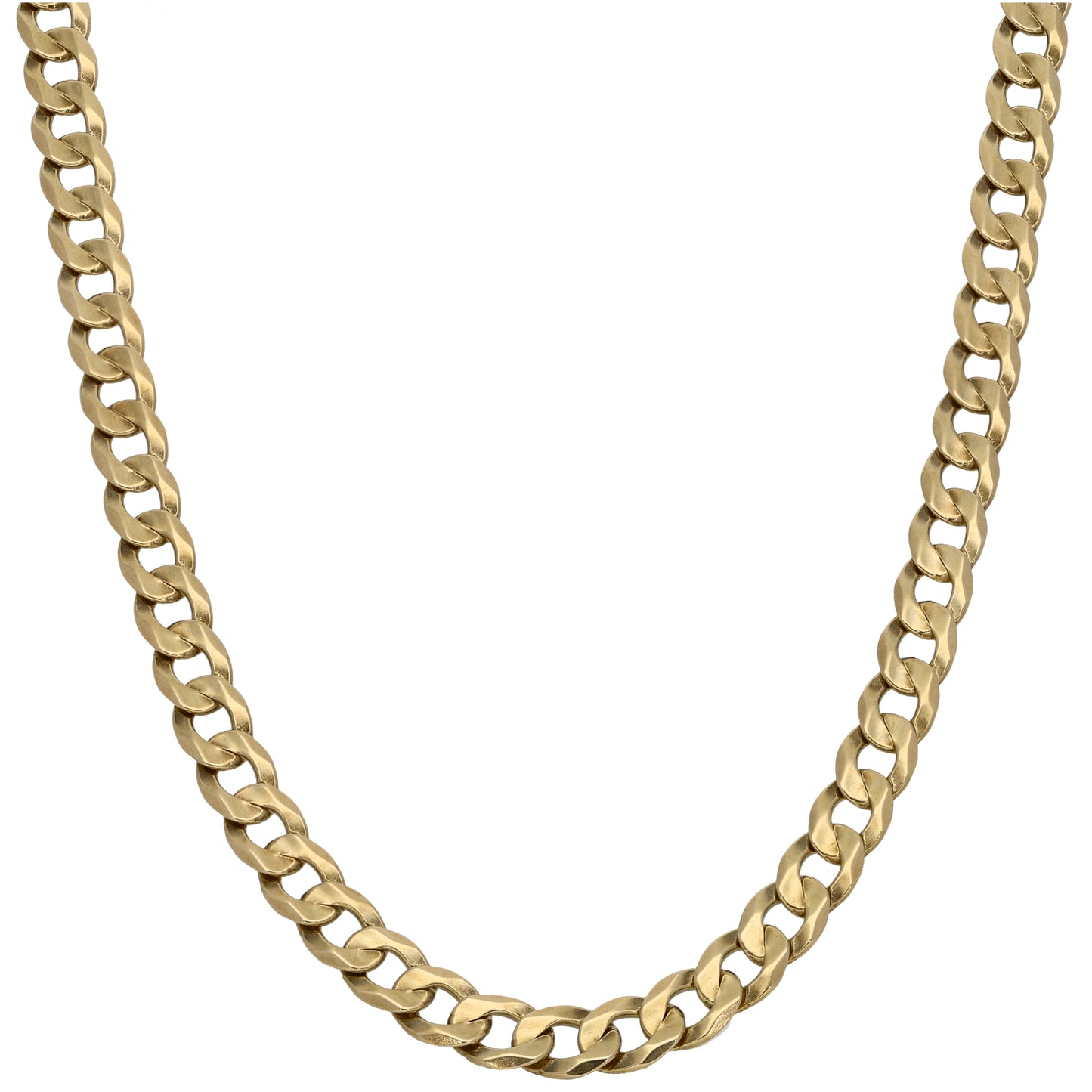 9ct Gold Curb Chain 20"