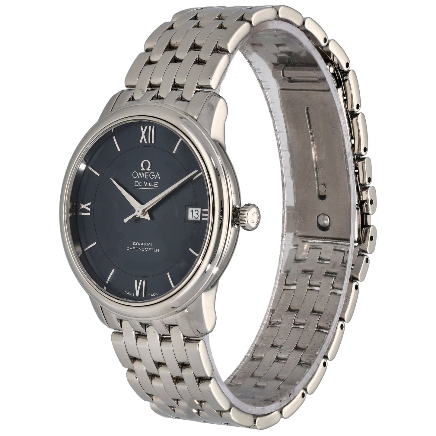 Omega De Ville Prestige 424.10.37.20.03.001 36.8mm Stainless Steel Watch