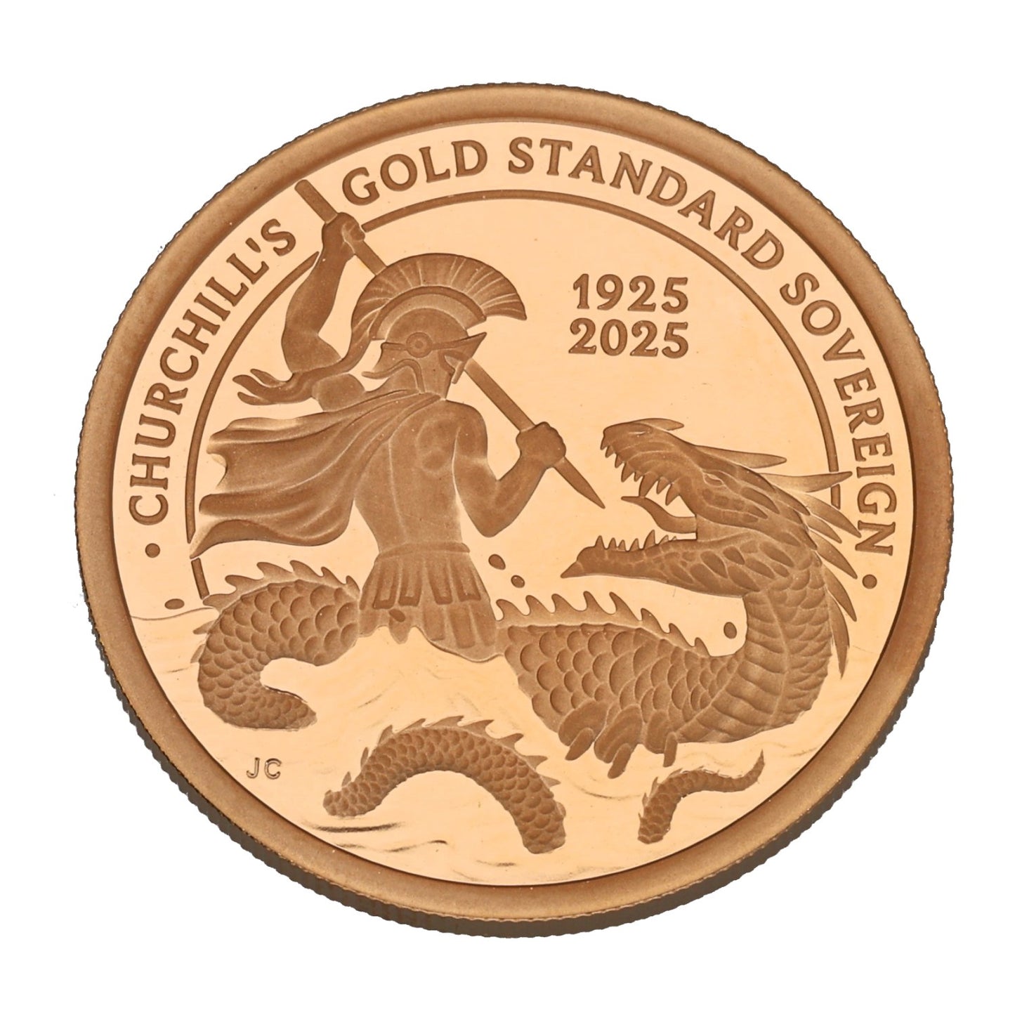 22ct Gold Churchill's Gold Standard Full Sovereign Coin 2025