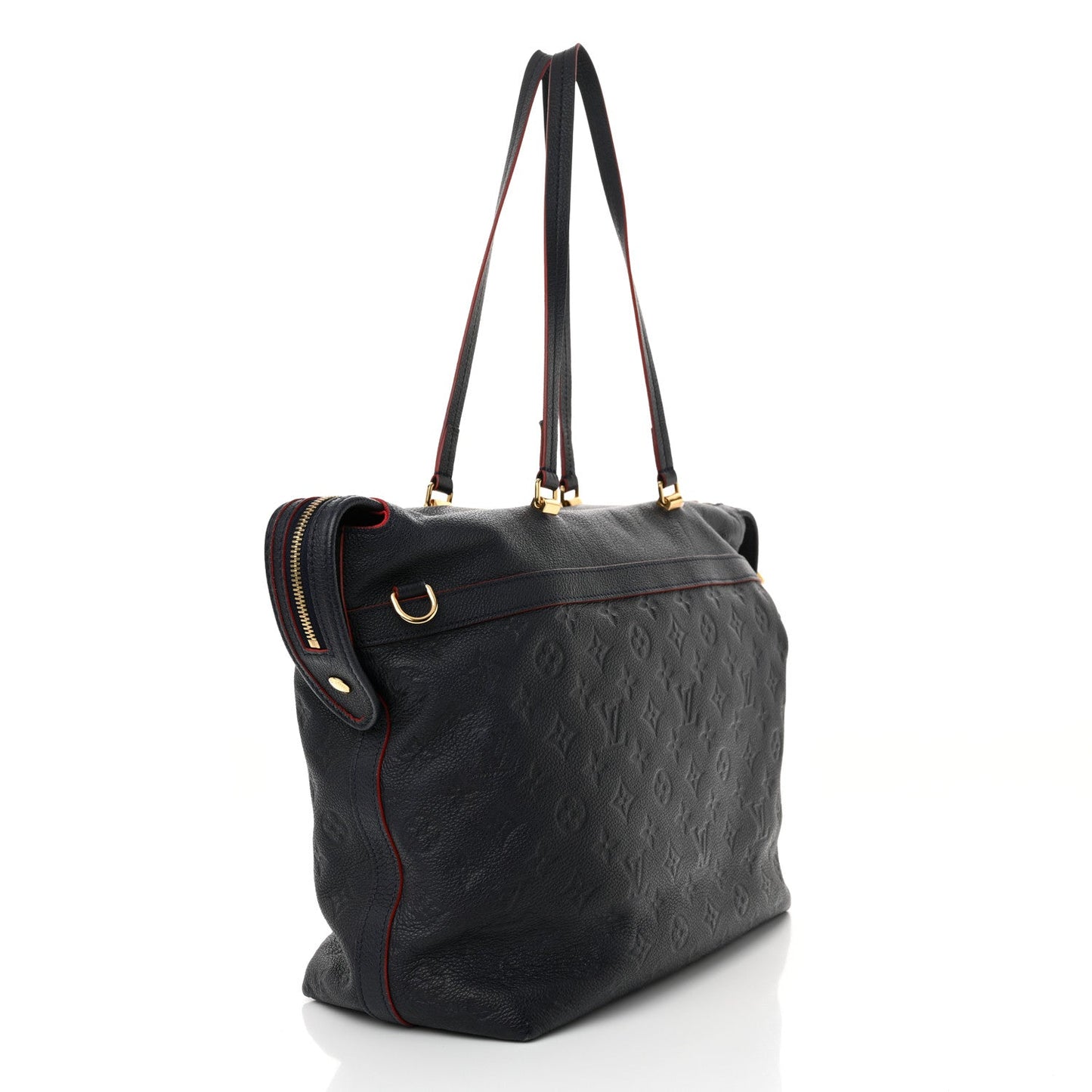 Louis Vuitton Boetie MM Monogram Empreinte Leather Bag - Marine Rouge