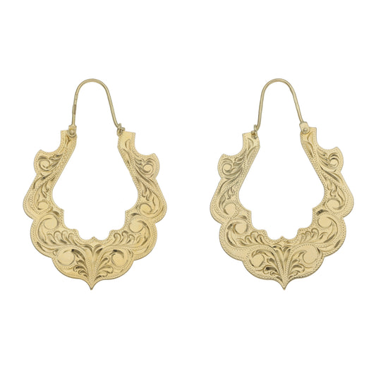 14ct Gold Drop Earrings
