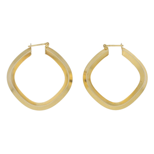 9ct Gold Hoop Earrings