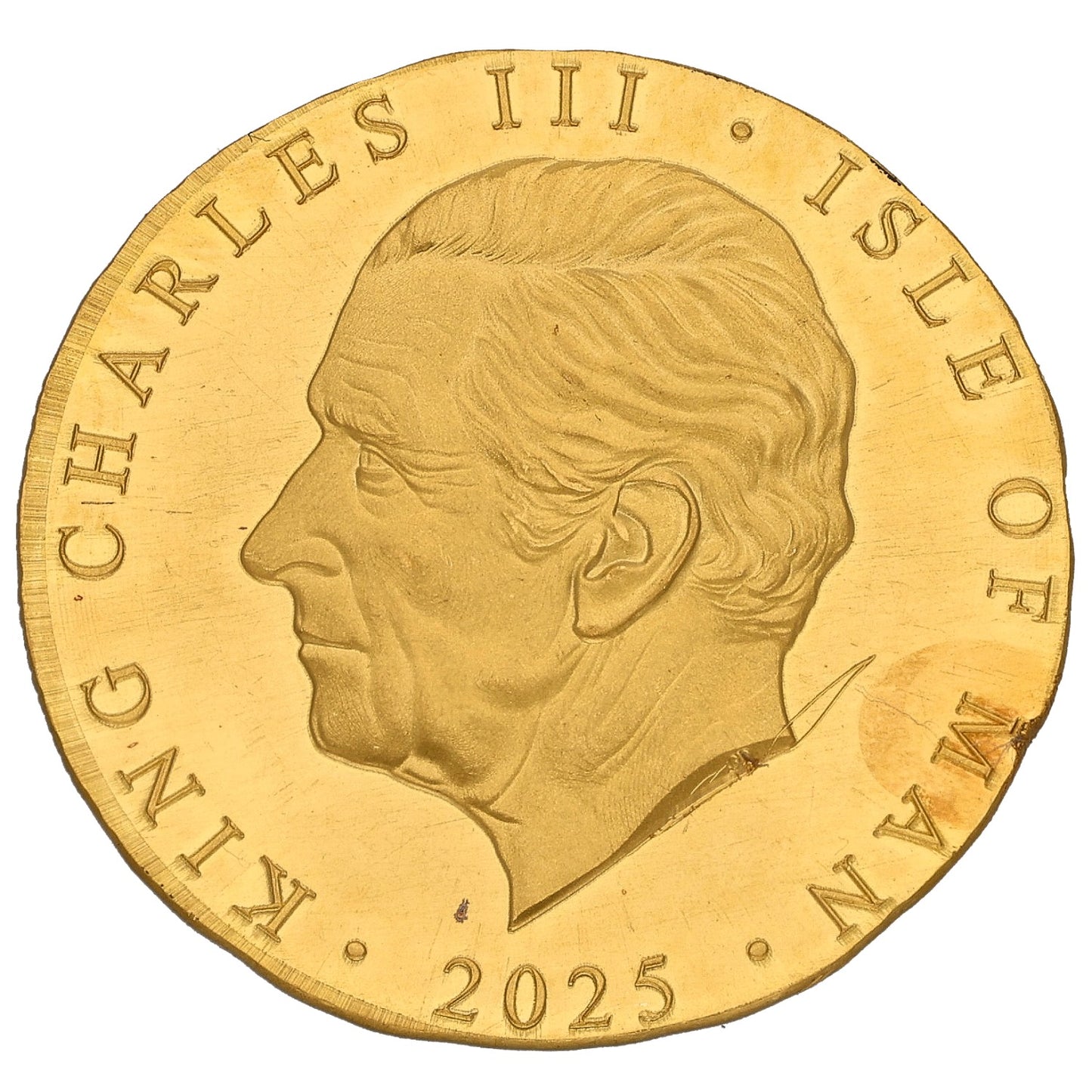24ct Gold Isle Of Man Angel 1/4 OZ Coin 2025