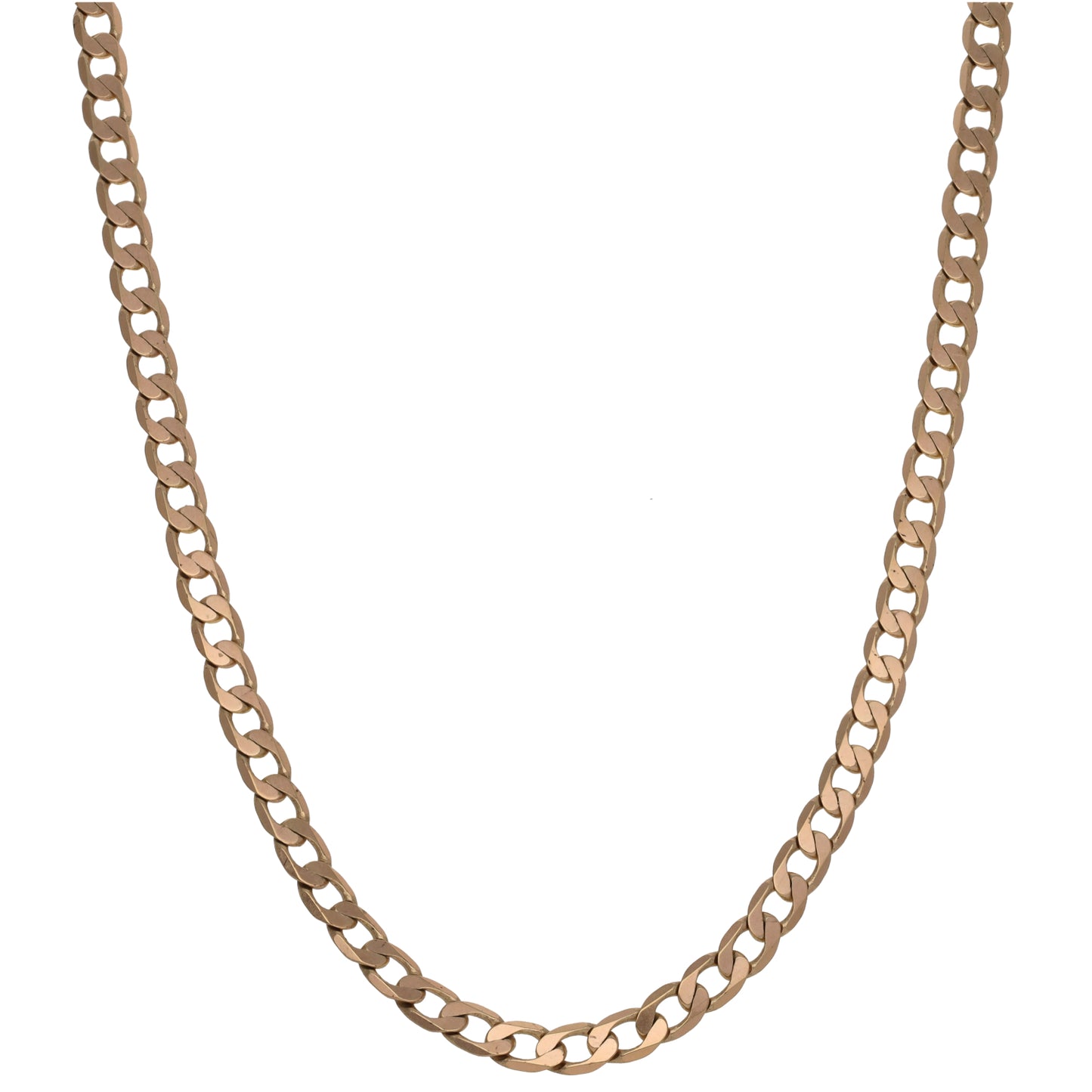 9ct Gold Curb Chain 20"