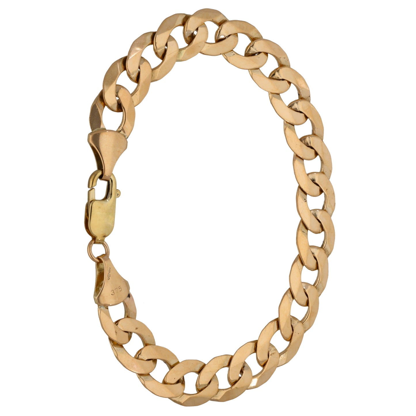 9ct Gold Curb Bracelet