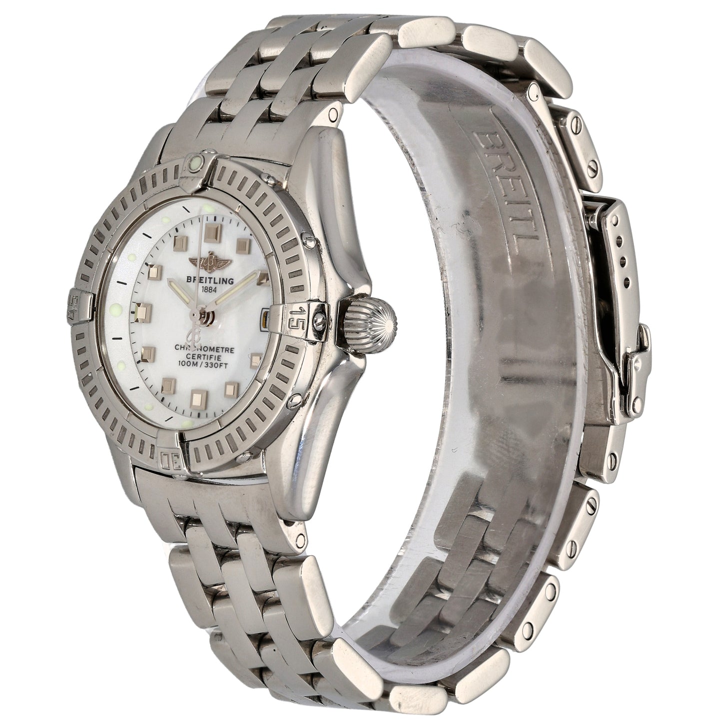 Breitling Callistino A72345 28mm Stainless Steel Watch