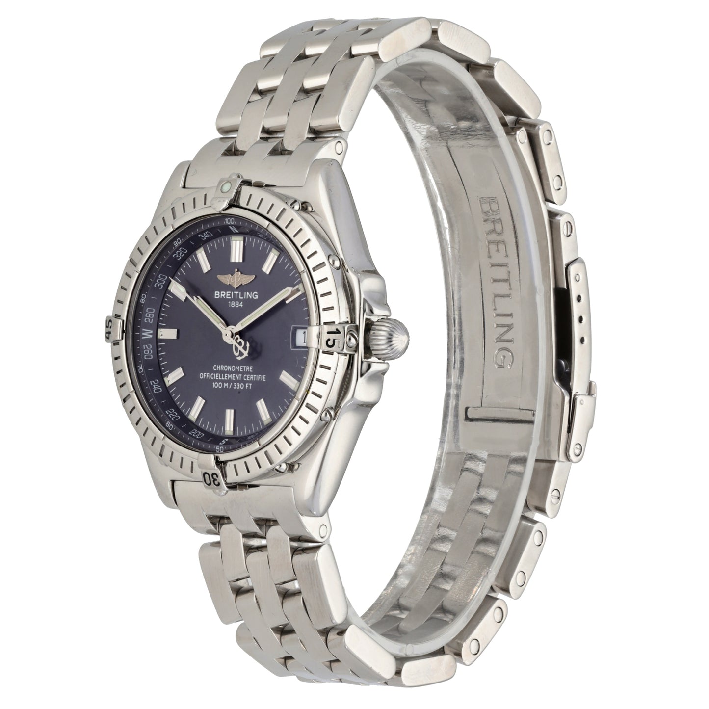 Breitling Wings Automatic A10350 38mm Stainless Steel Watch