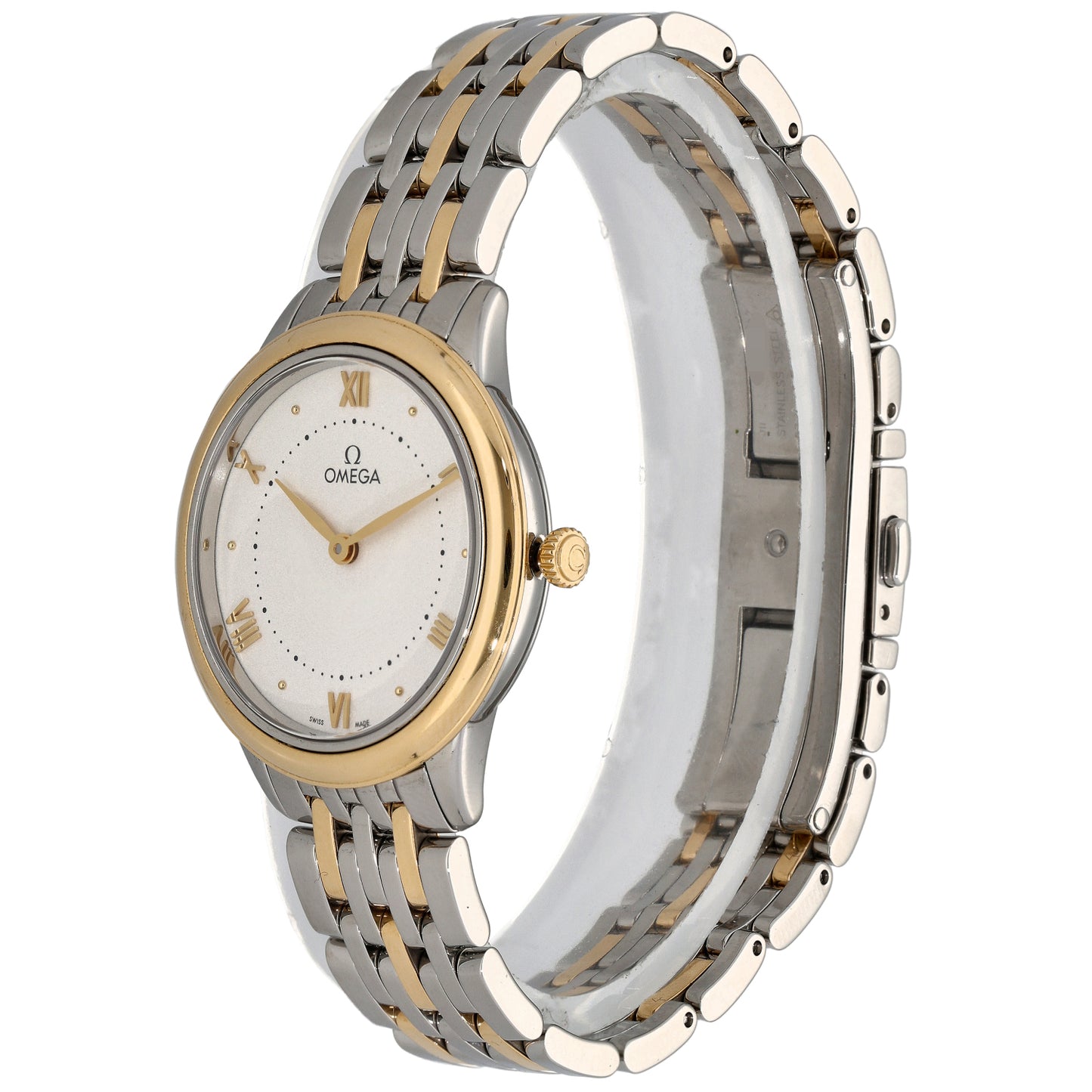 Omega De Ville Prestige 434.20.30.60.02.002 30mm Bi-Colour Watch