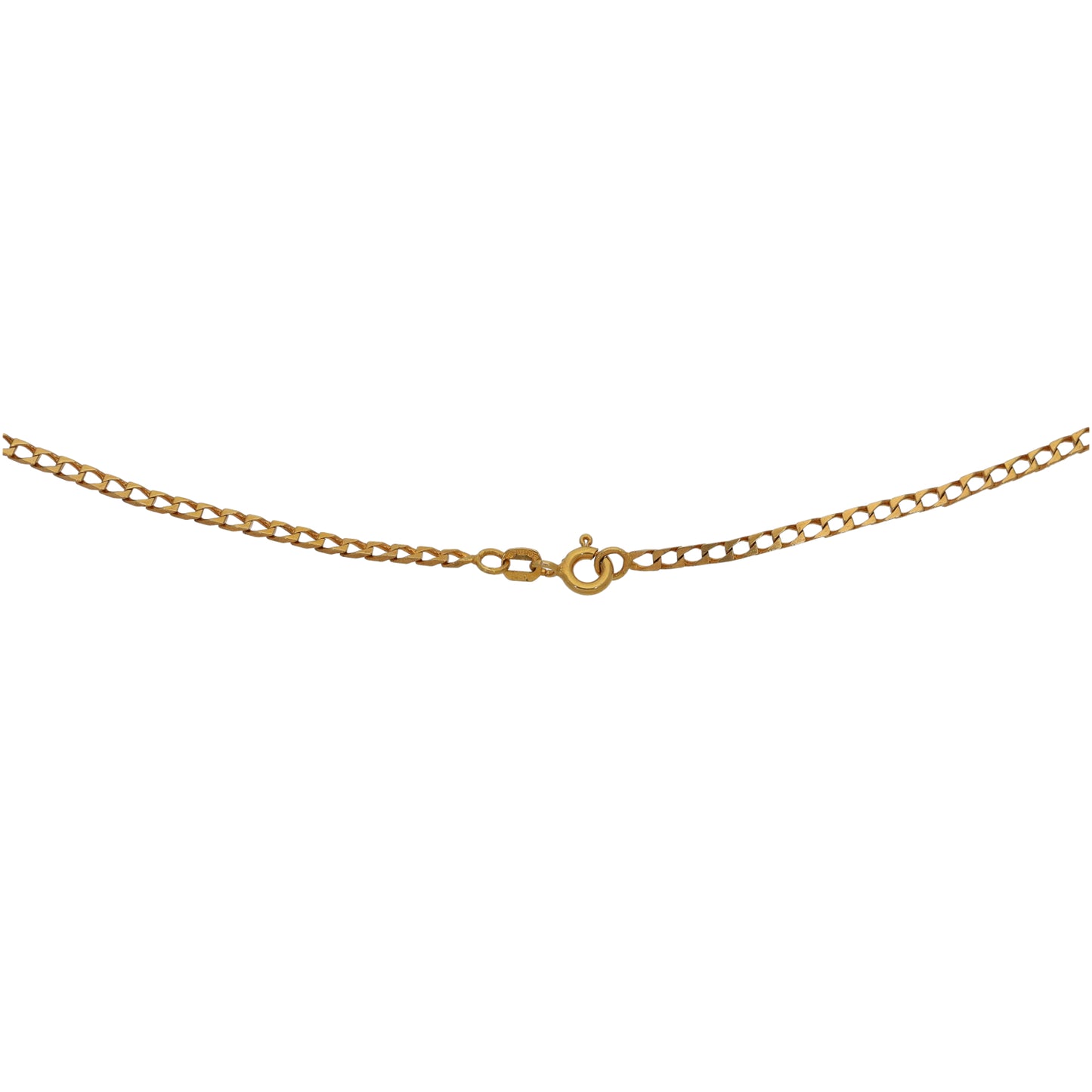 9ct Gold Curb Chain 24"