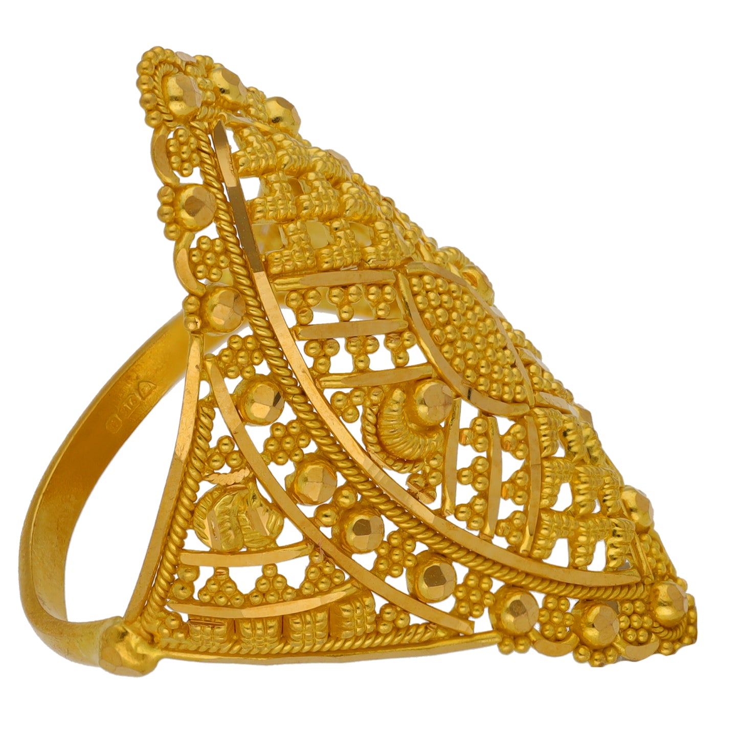 22ct Gold Dress/Cocktail Ring Size R