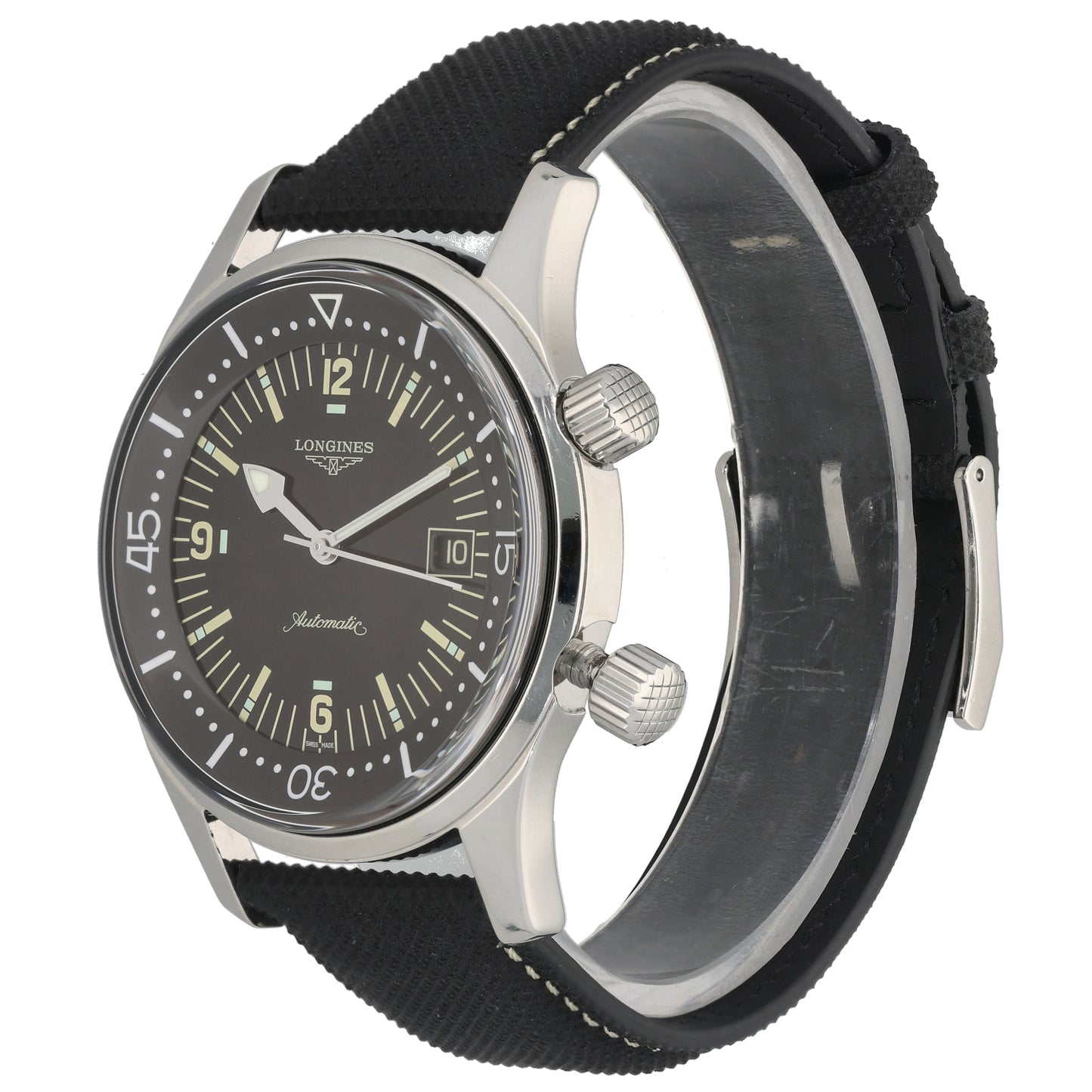 Longines Legend Diver L3.674.4 38mm Stainless Steel Watch