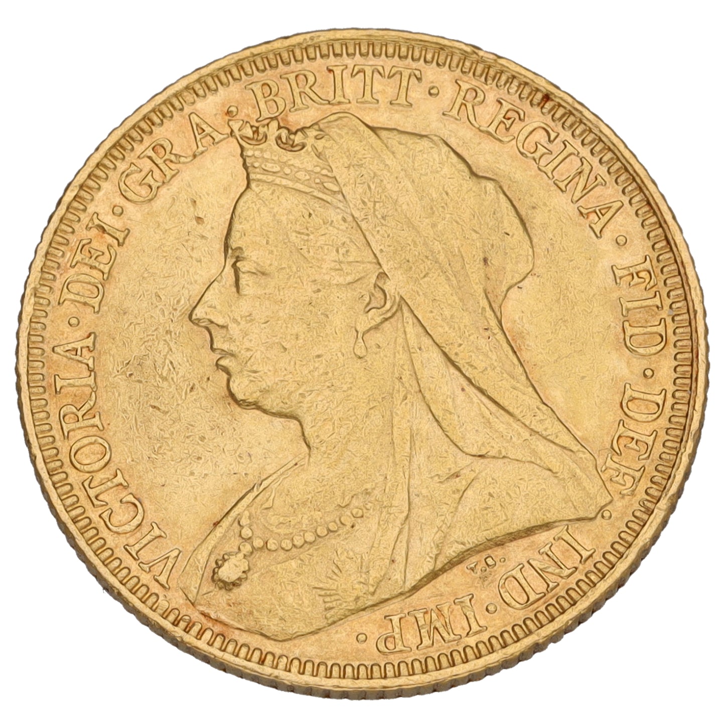 22ct Gold Queen Victoria Full Sovereign Coin 1894