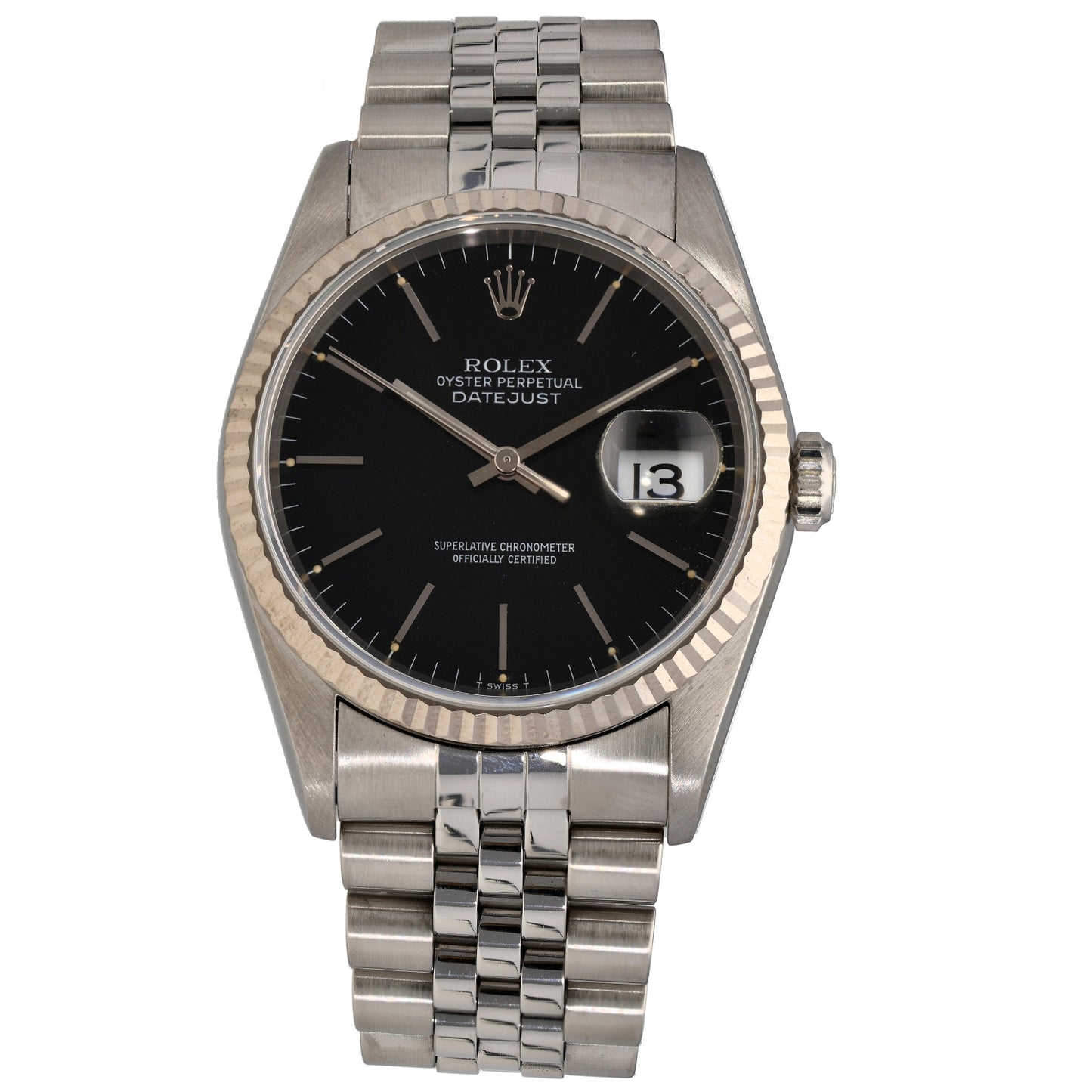 Rolex Datejust 16220 36mm Stainless Steel Watch