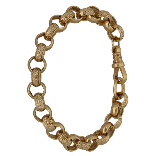 9ct Gold Belcher Bracelet