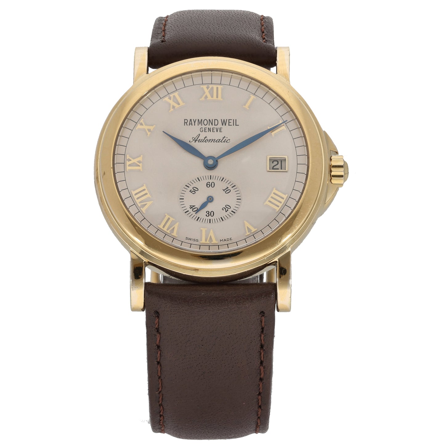 Raymond Weil Tradition 2835 35mm Gold Plated Watch