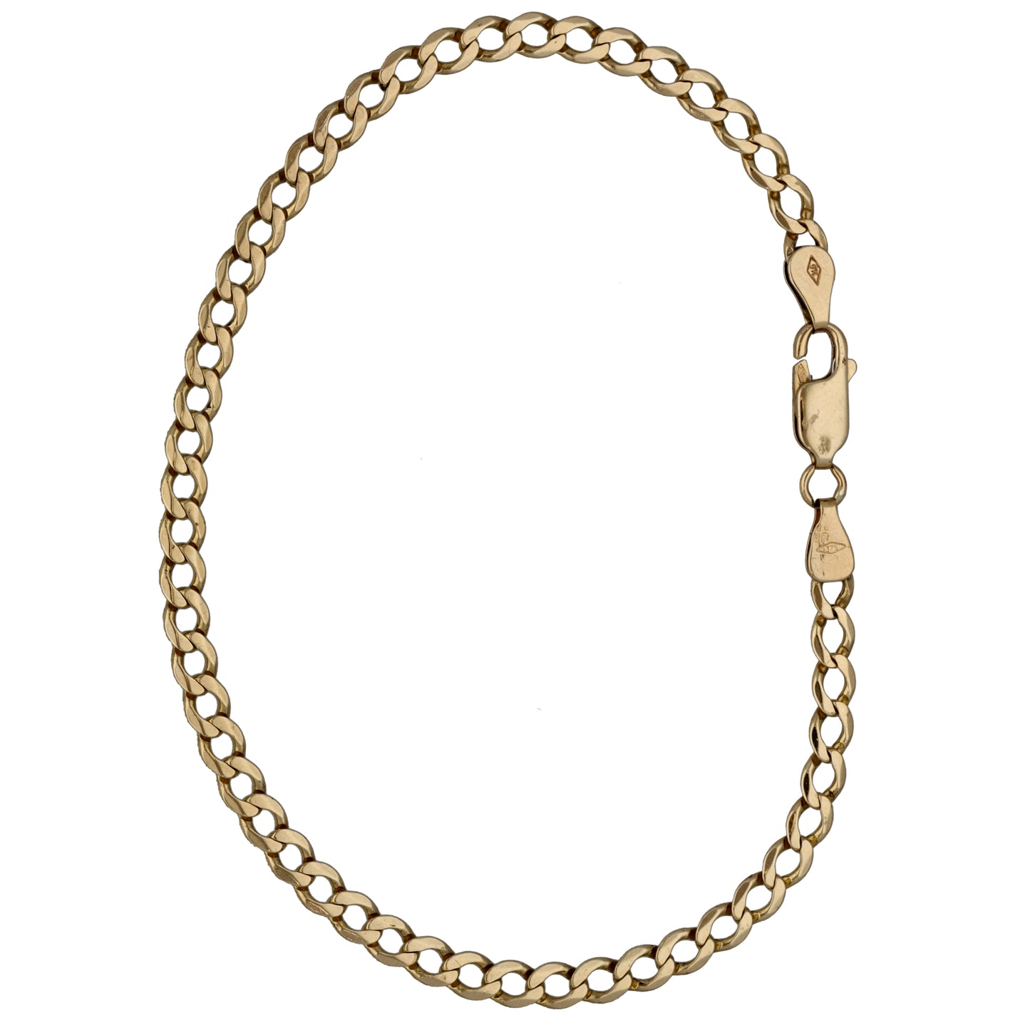 9ct Gold Curb Bracelet