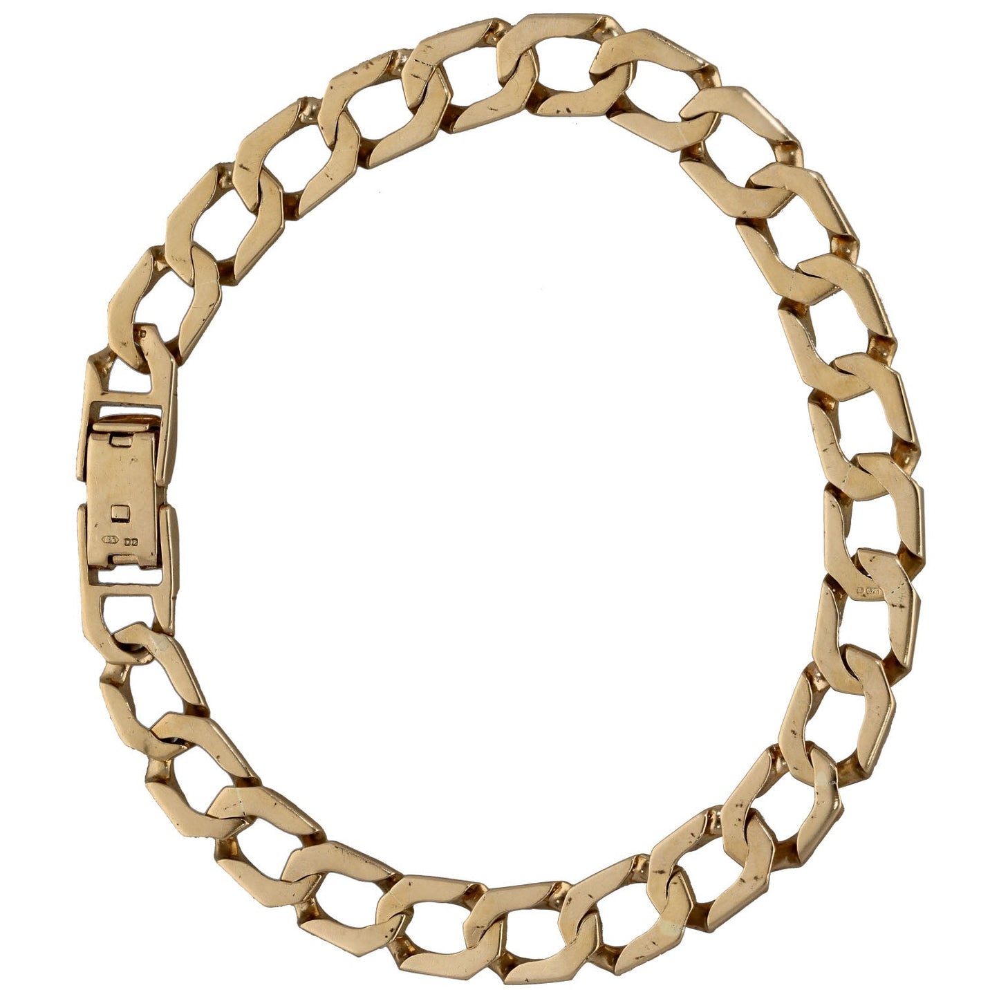9ct Gold Curb Bracelet
