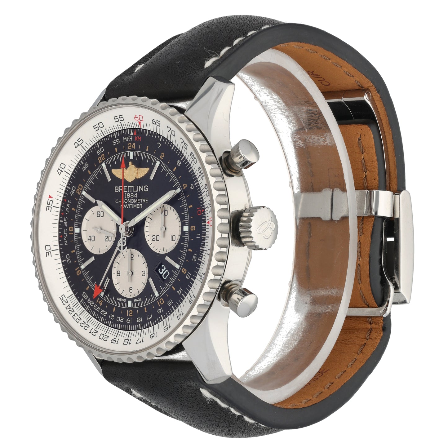 Breitling Navitimer AB0441 48mm Stainless Steel Watch