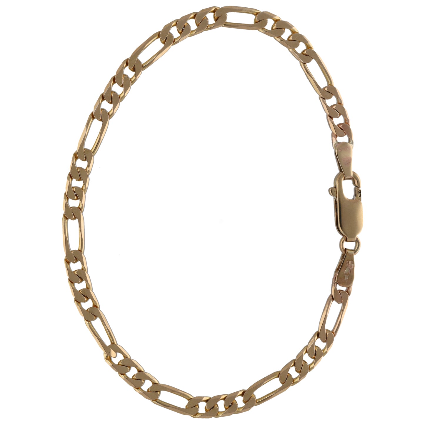 9ct Gold Figaro Bracelet