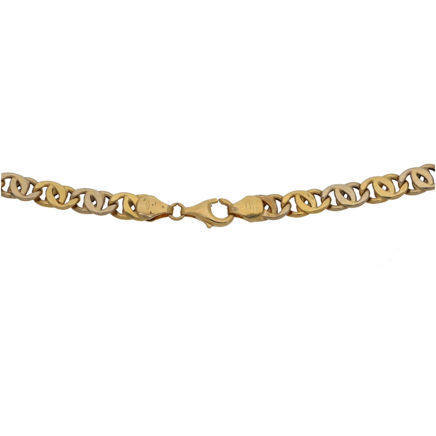 18ct Bicolour Gold Other Chain 22"