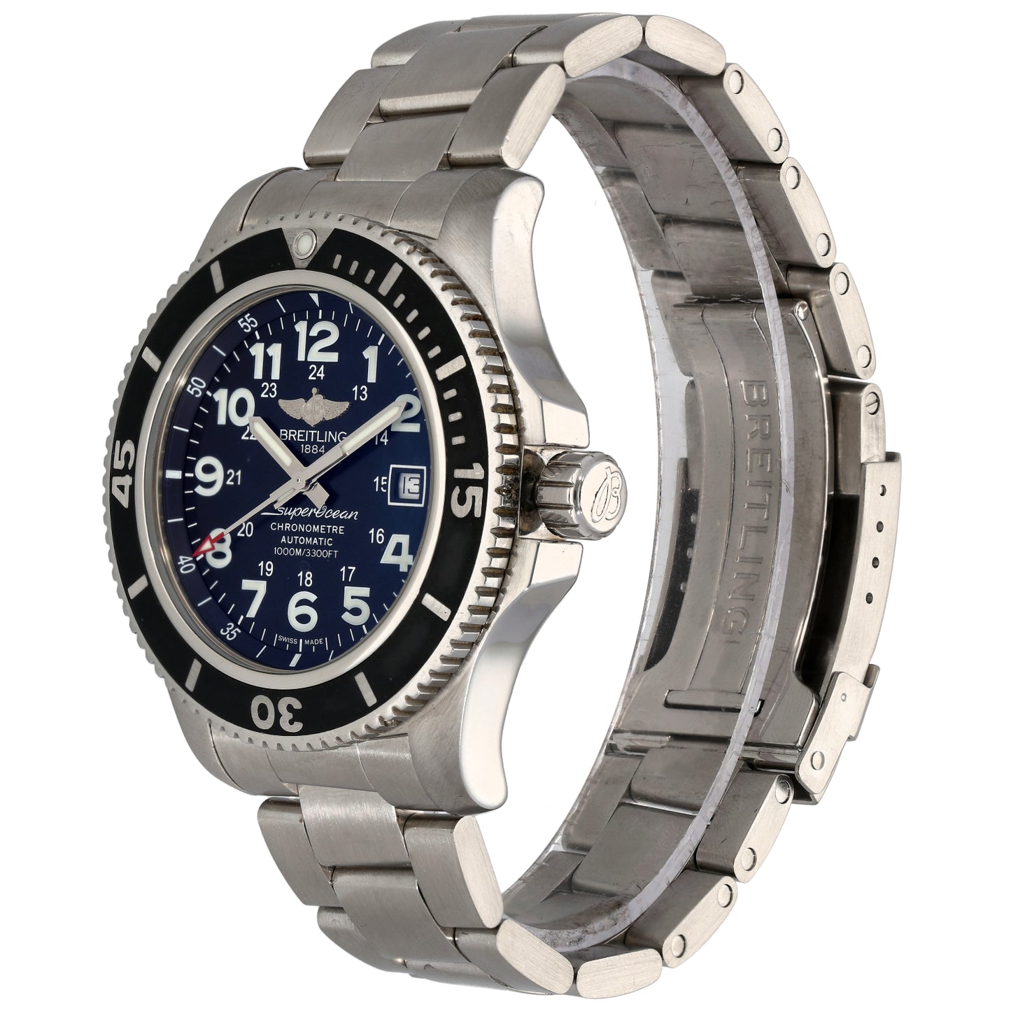 Breitling Superocean II A17392 44mm Stainless Steel Watch