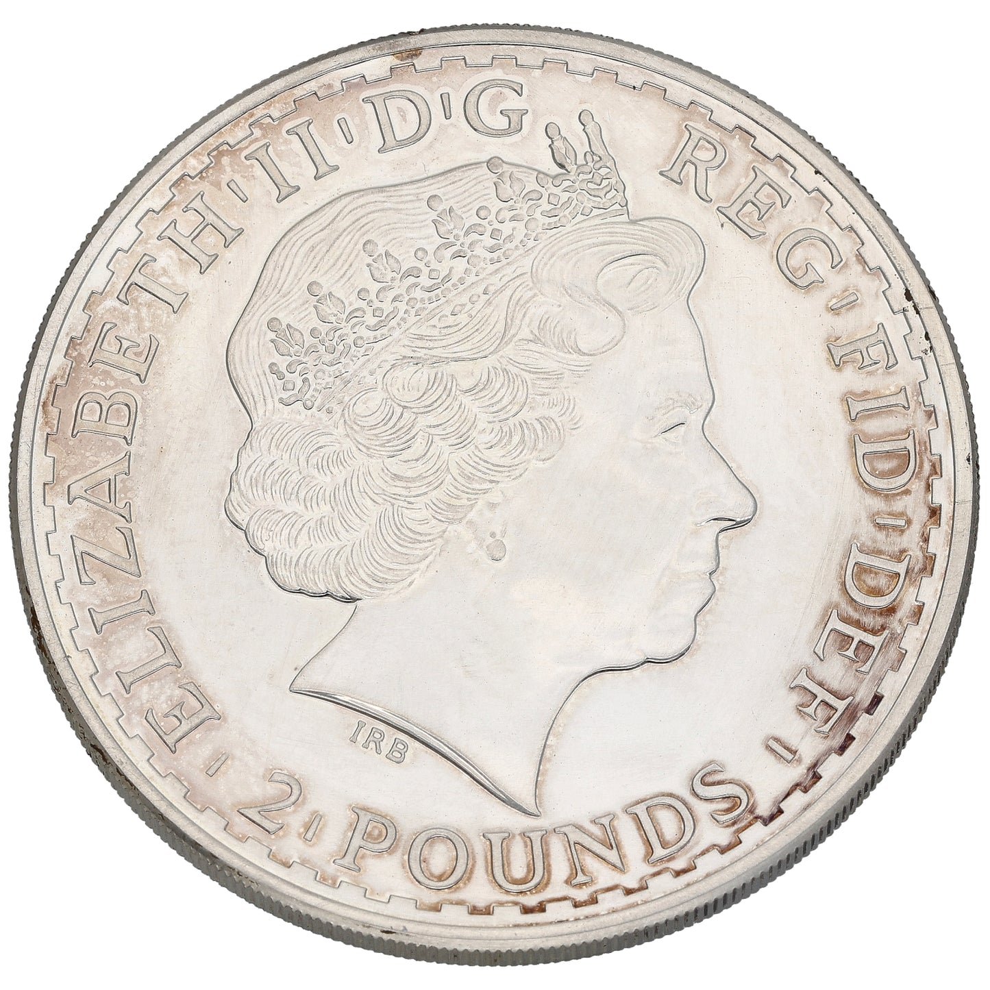 Fine Silver Queen Elizabeth II 1 OZ Britannia Coin 2013