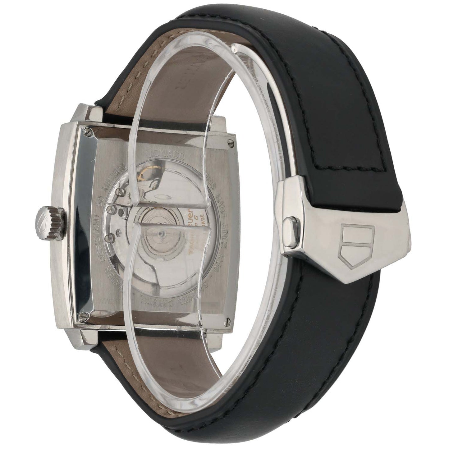 Tag Heuer Monaco WW2110-0 37mm Stainless Steel Watch