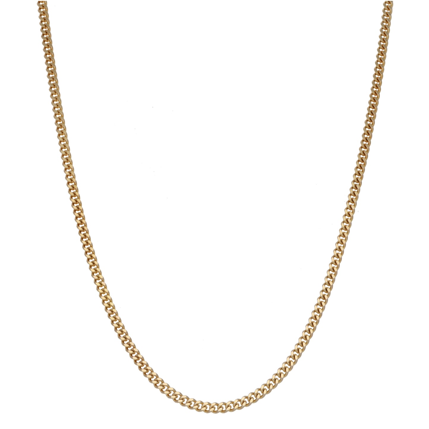 9ct Gold Curb Chain 24"