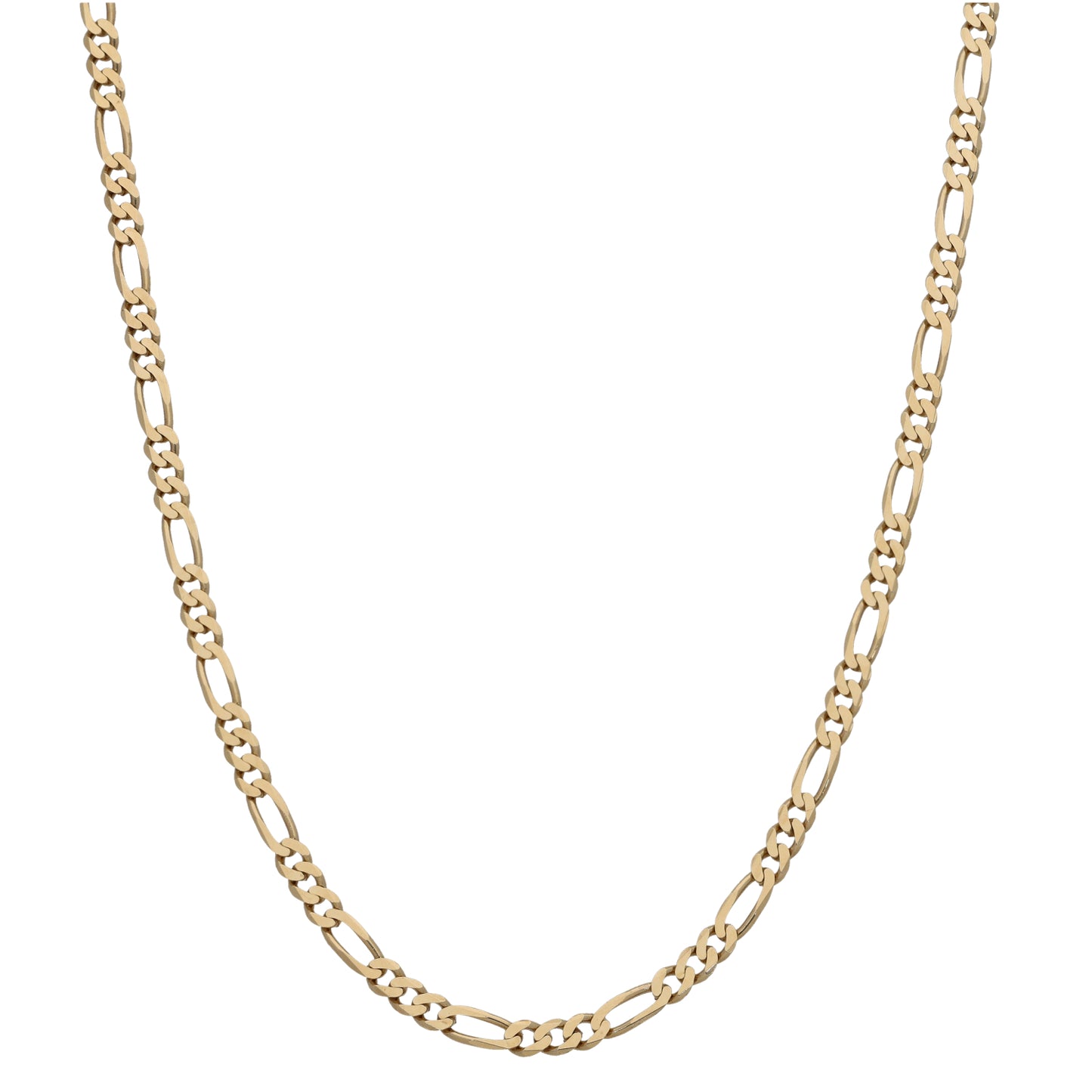 9ct Gold Figaro Chain 20"