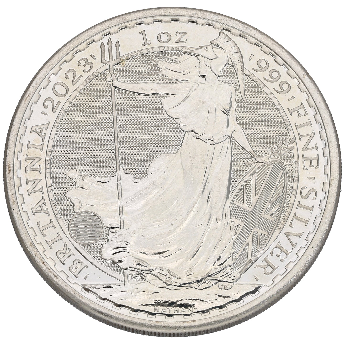 Fine Silver Queen Elizabeth II 1 OZ Britannia Coin 2023