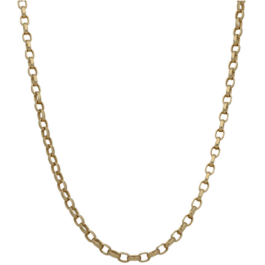 9ct Gold Belcher Chain 20"