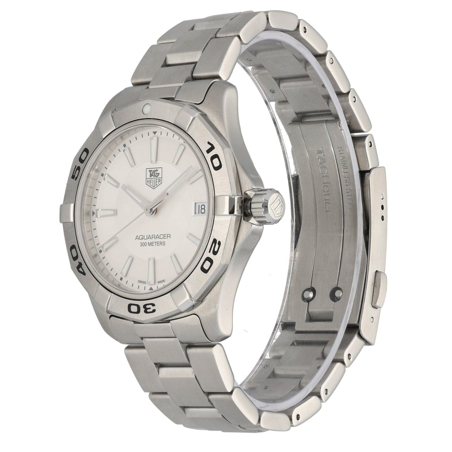 Tag Heuer Aquaracer WAP1111 39mm Stainless Steel Watch