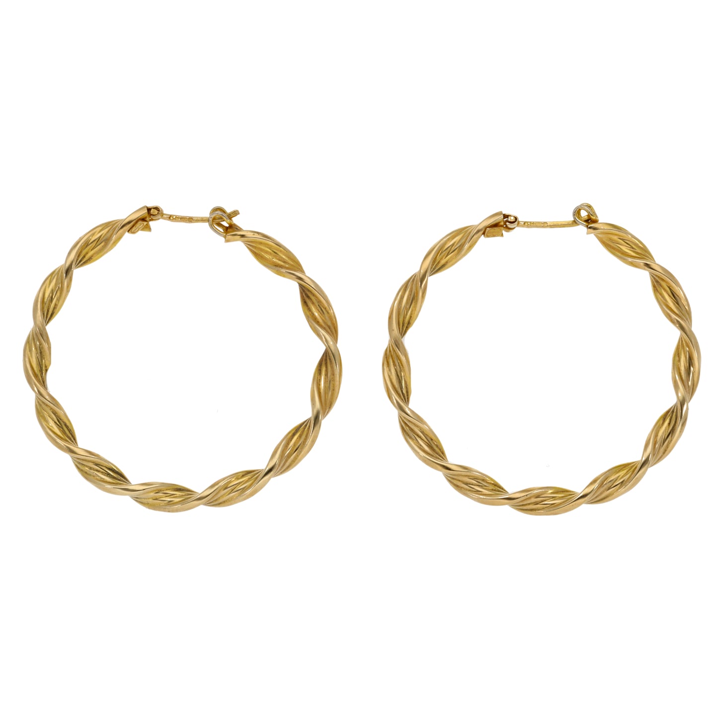 9ct Gold Hoop Earrings