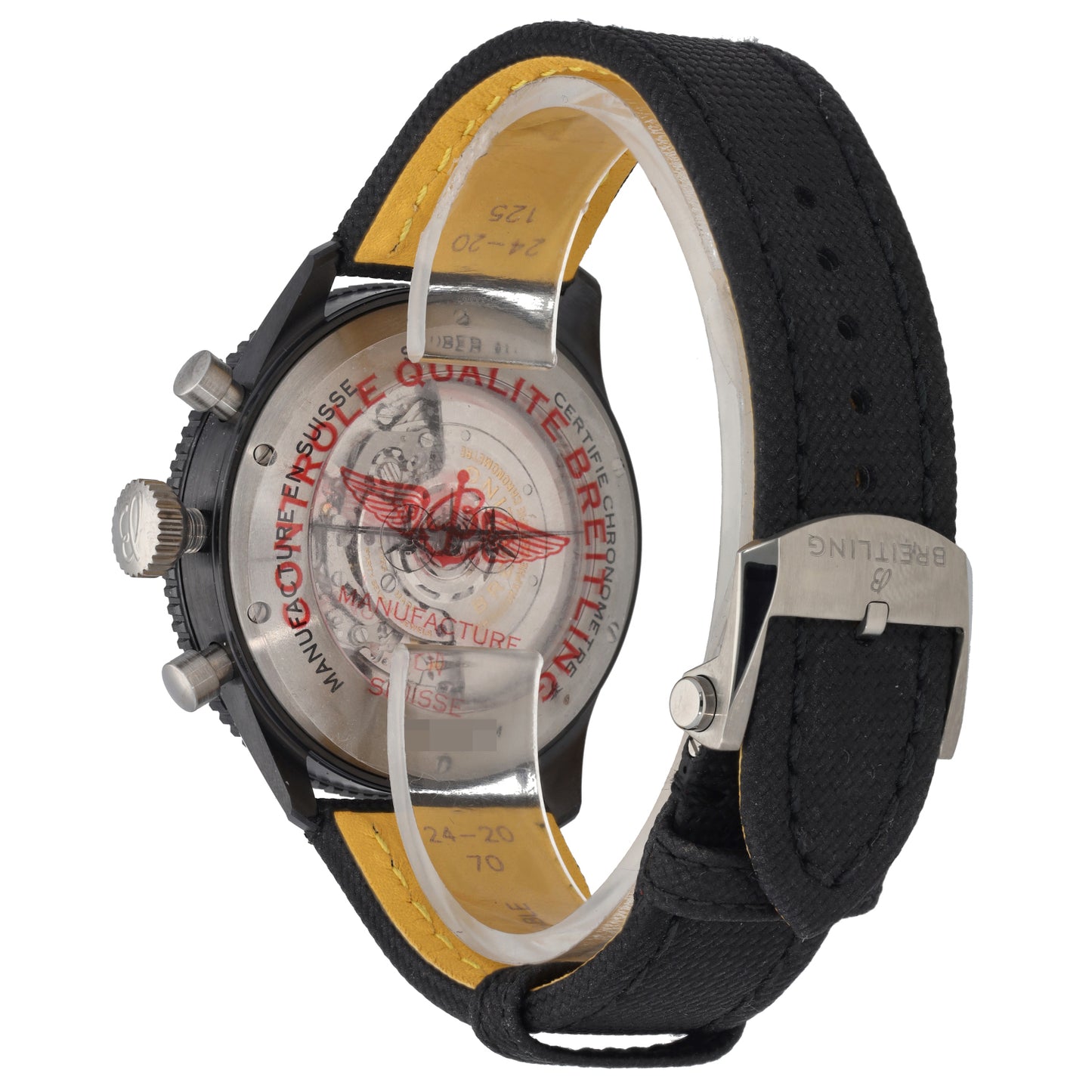 Breitling Super AVi B04 Chronograph GMT 46 Mosquito Night Fighter SB0445 46mm Ceramic Watch