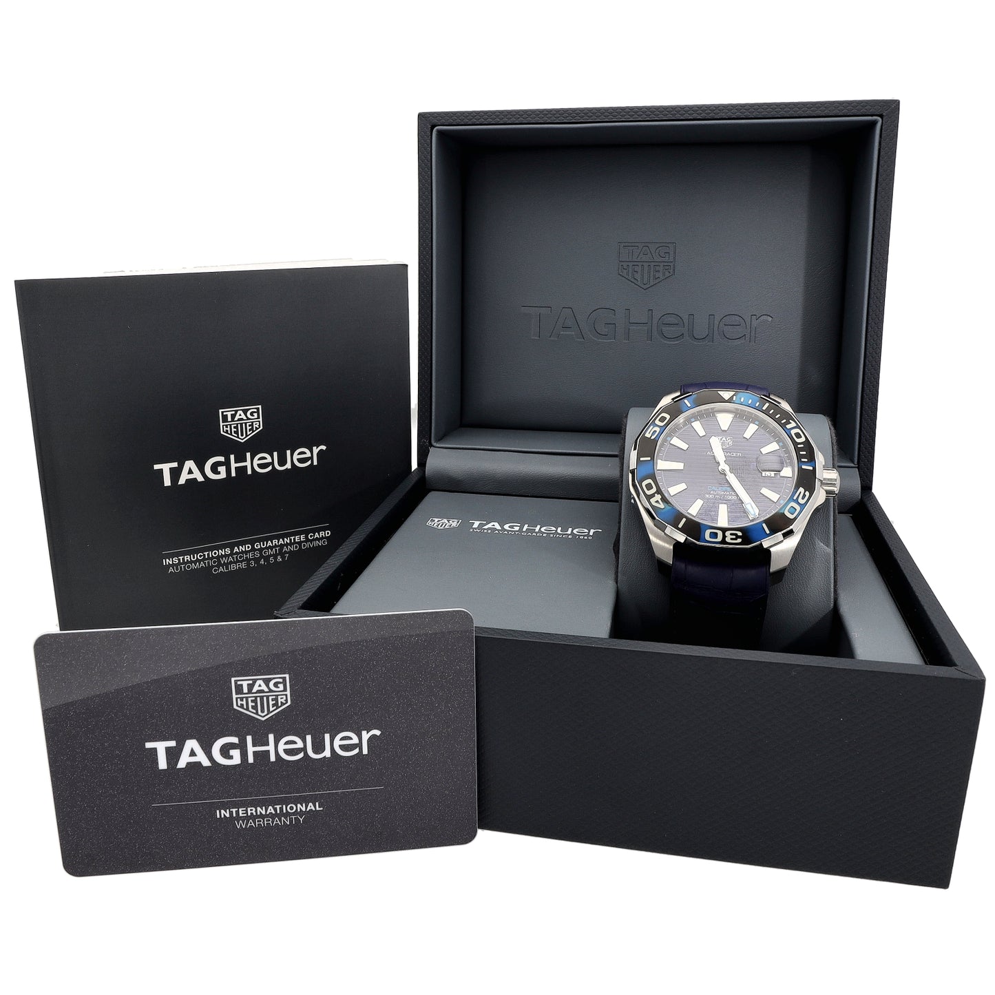 Tag Heuer Aquaracer WAY201P 43mm Stainless Steel Watch