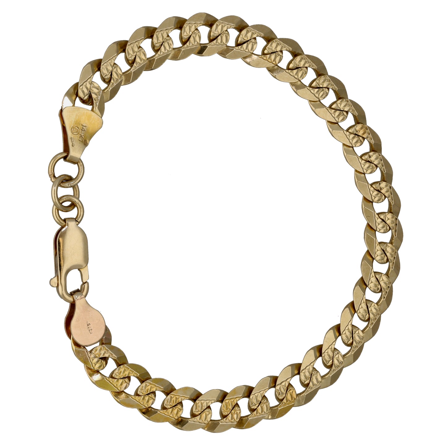 9ct Gold Curb Bracelet