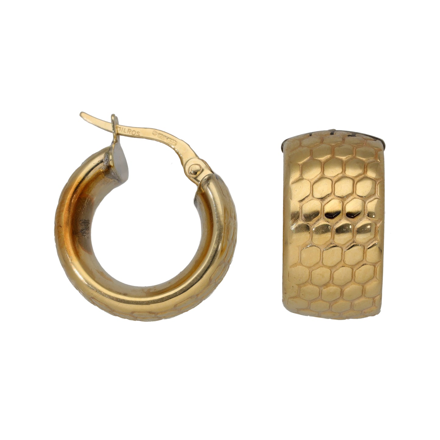 14ct Gold Hoop Earrings