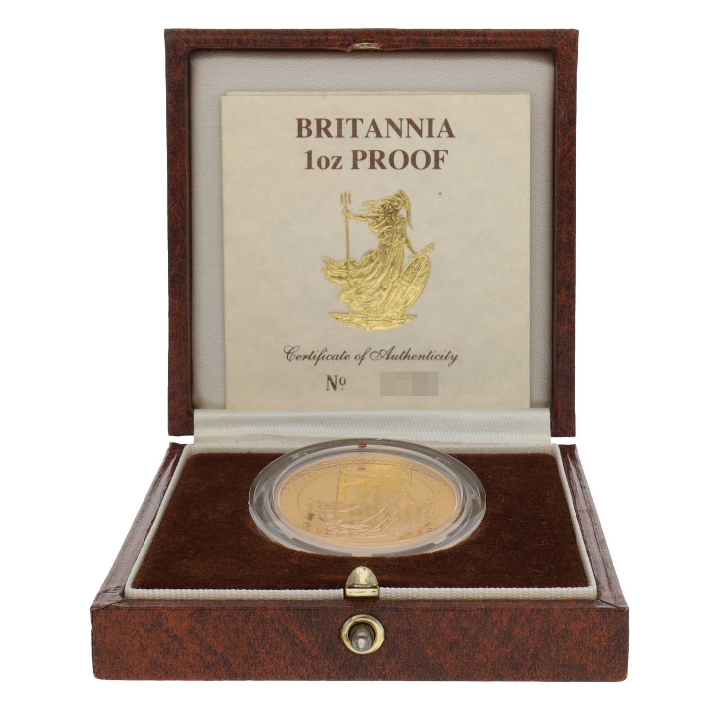 22ct Gold Queen Elizabeth II 1 OZ Britannia Coin 1989