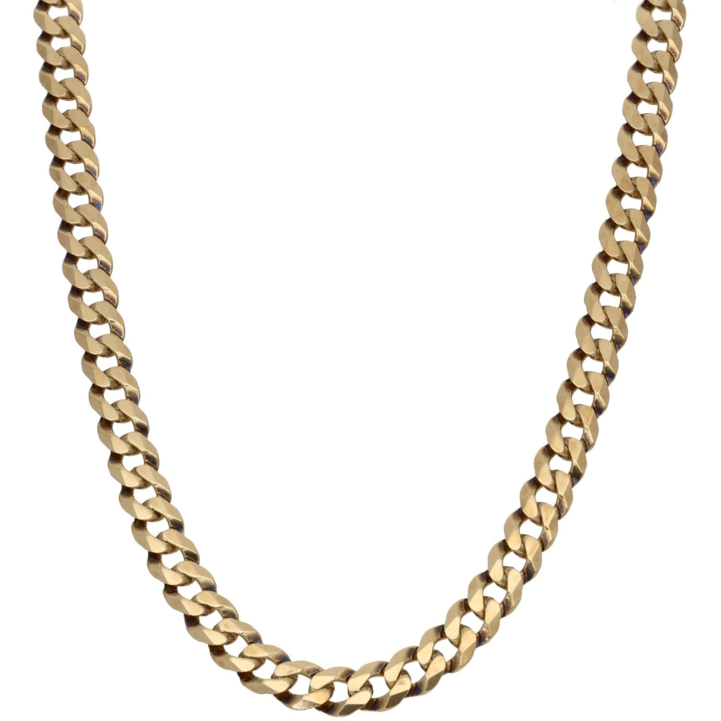 9ct Gold Curb Chain 20"