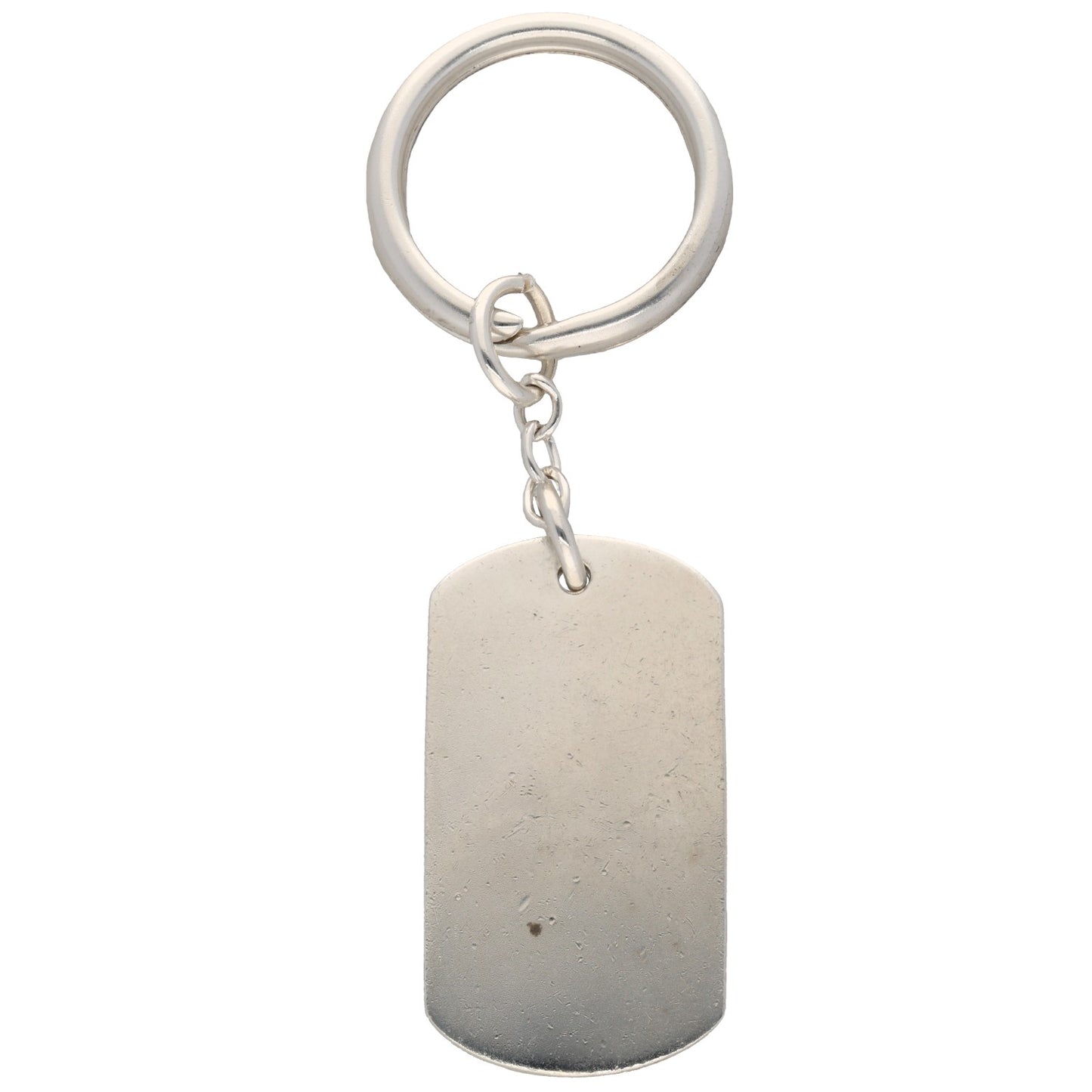 Sterling Silver Ingot Keyring