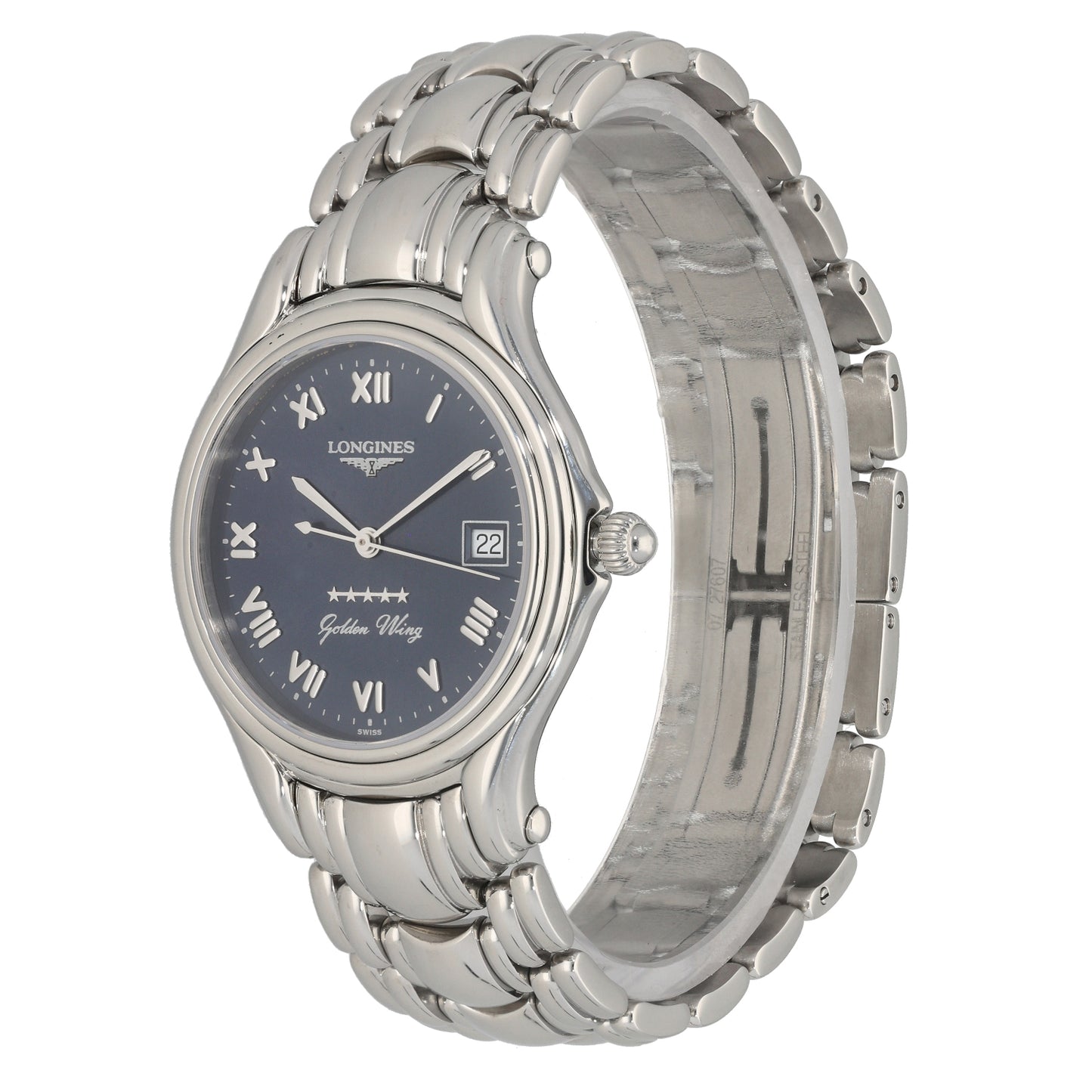 Longines Golden Wing L3.606.4 34mm Stainless Steel Watch